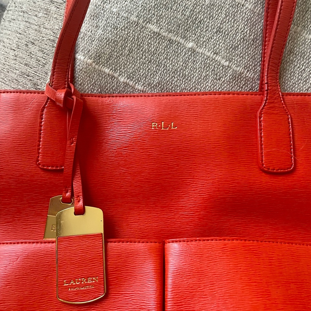 LAUREN Ralph Lauren Newbury Pocket Tote